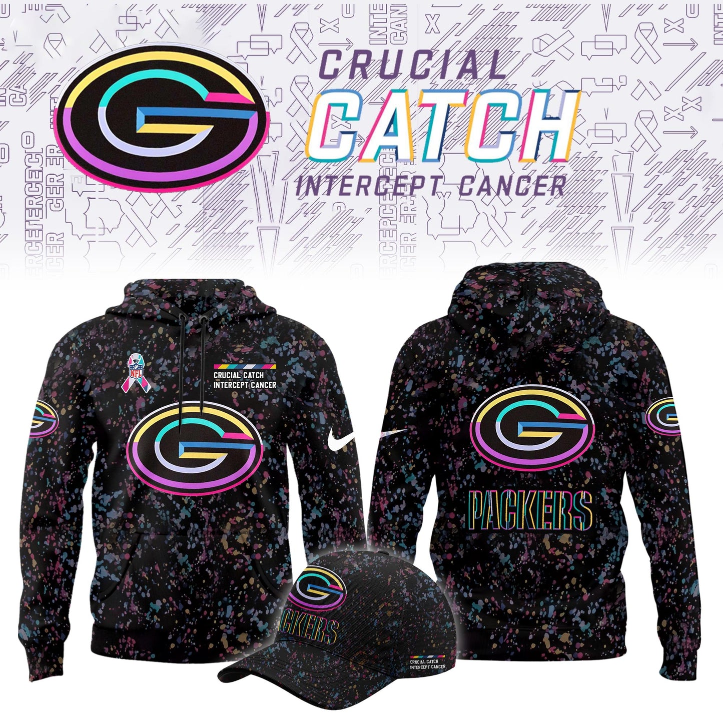 Green Bay Packers Crucial Catch Limited Hoodie