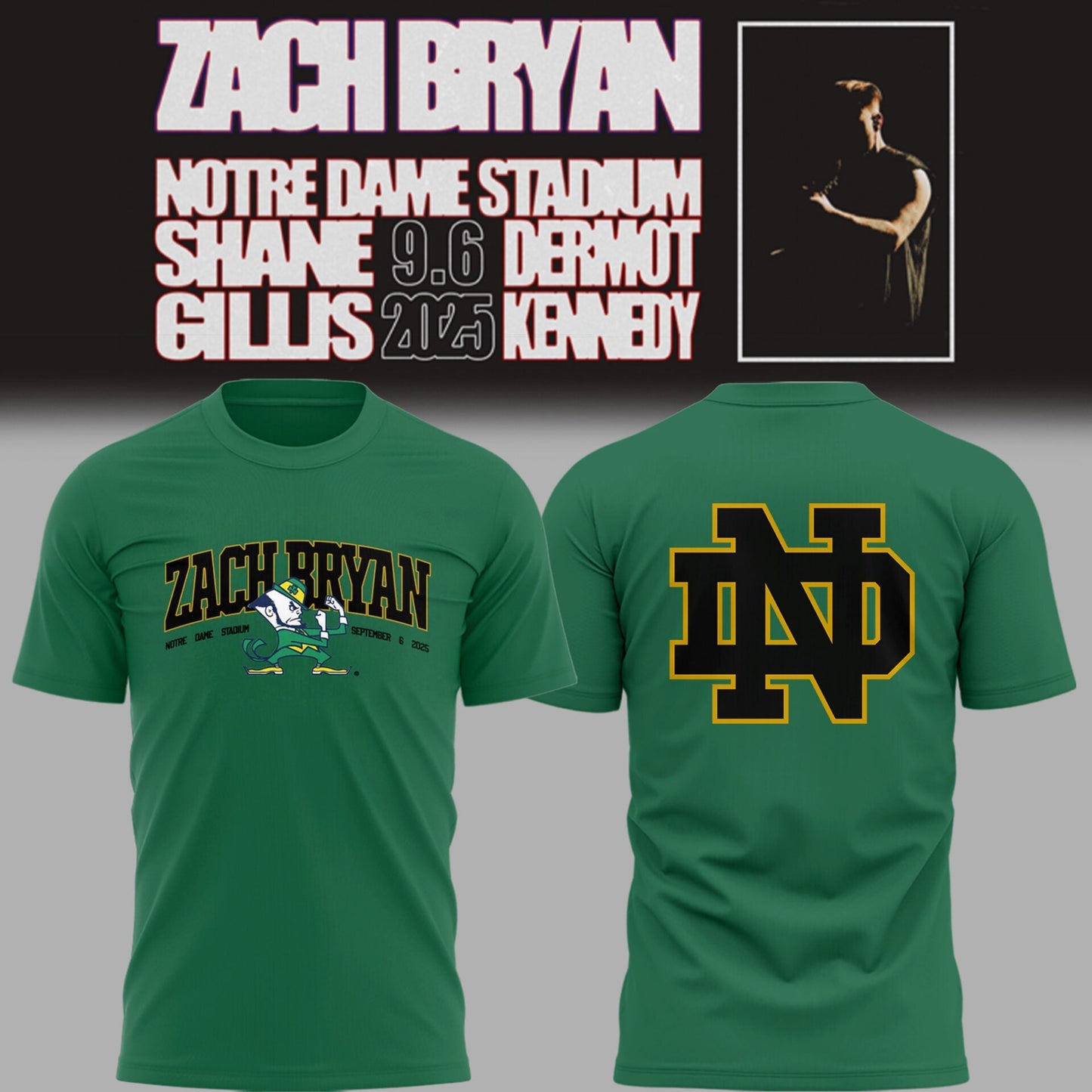 Limited Edition Irish Football x Bryan 2025 TShirt
