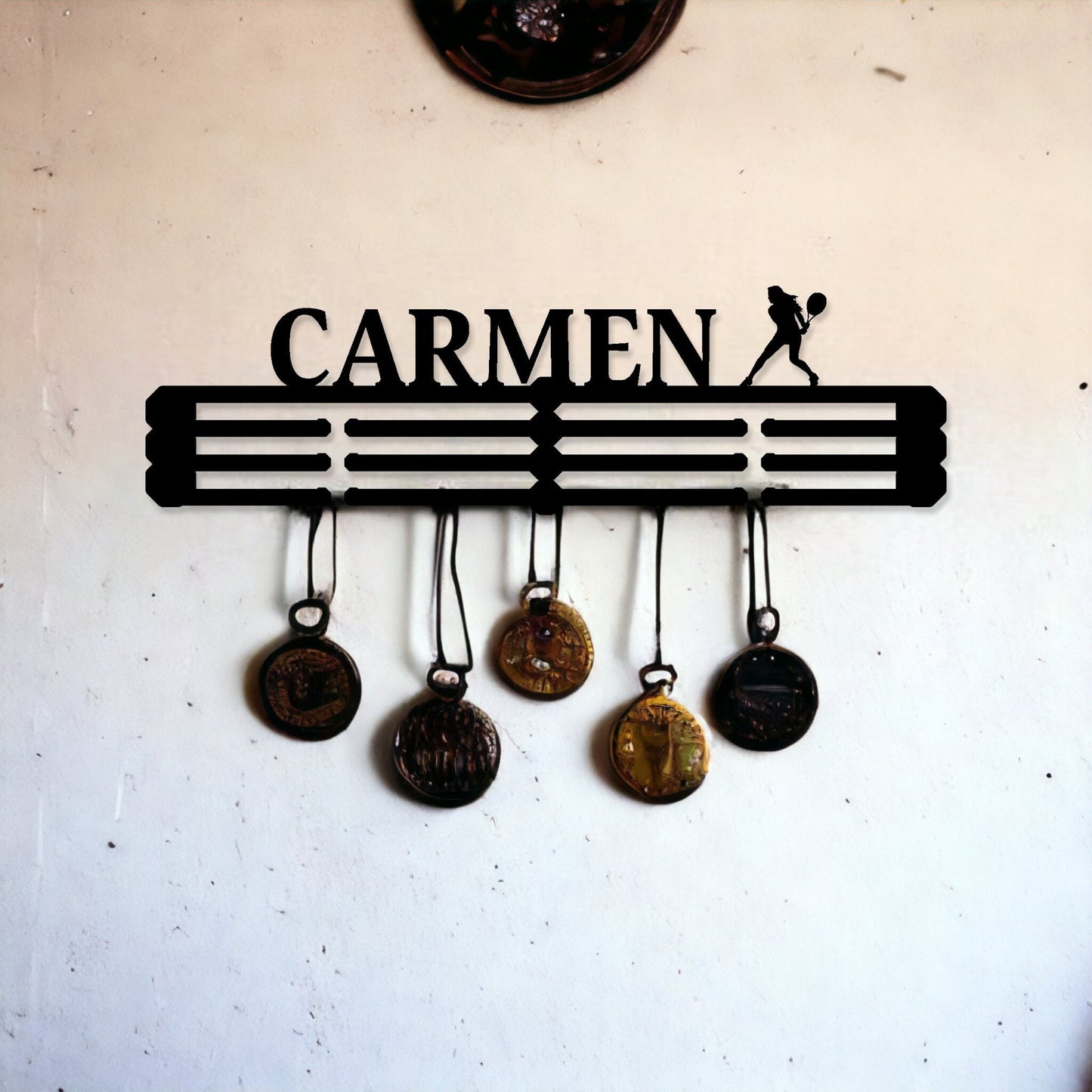 Skating Medal Holder, Figure Skater Medal Hanger, Custom Medal Display, Custom Skater Gifts, Personalized Medal Holder, Sports Medal Holder