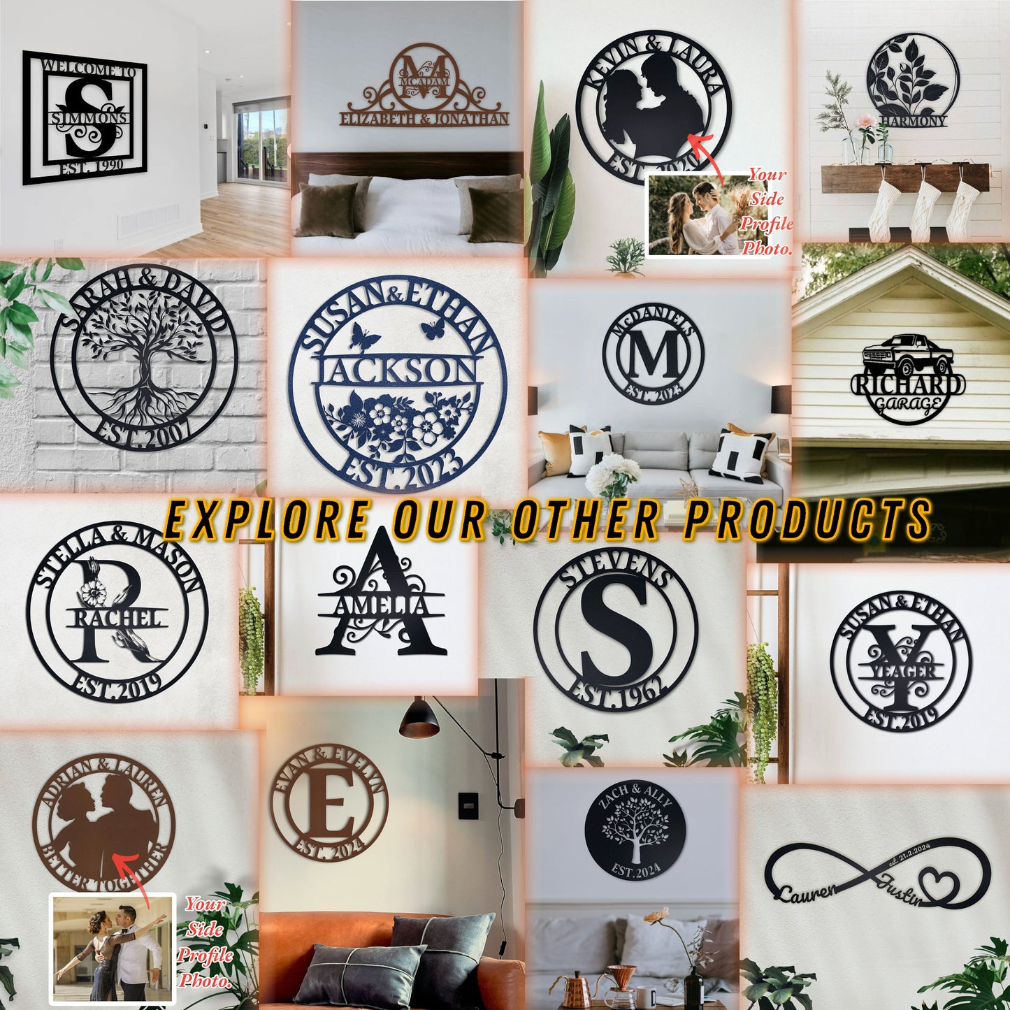 Personalized Compass Metal Wall Art, Metal Wall Art with GPS Coordinates, Custom Compass Metal Sign, Outdoor Metal Art