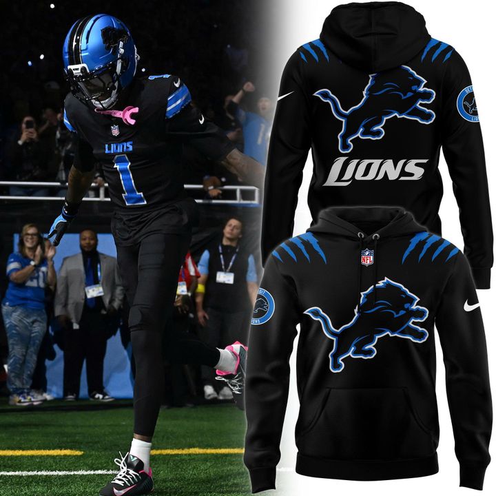 Men's Back Detroit Lions 2025 Hoodie