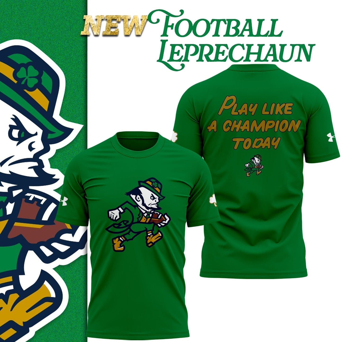 Limited Edition Irish Football Leprechaun Collection 2025 T-Shirt