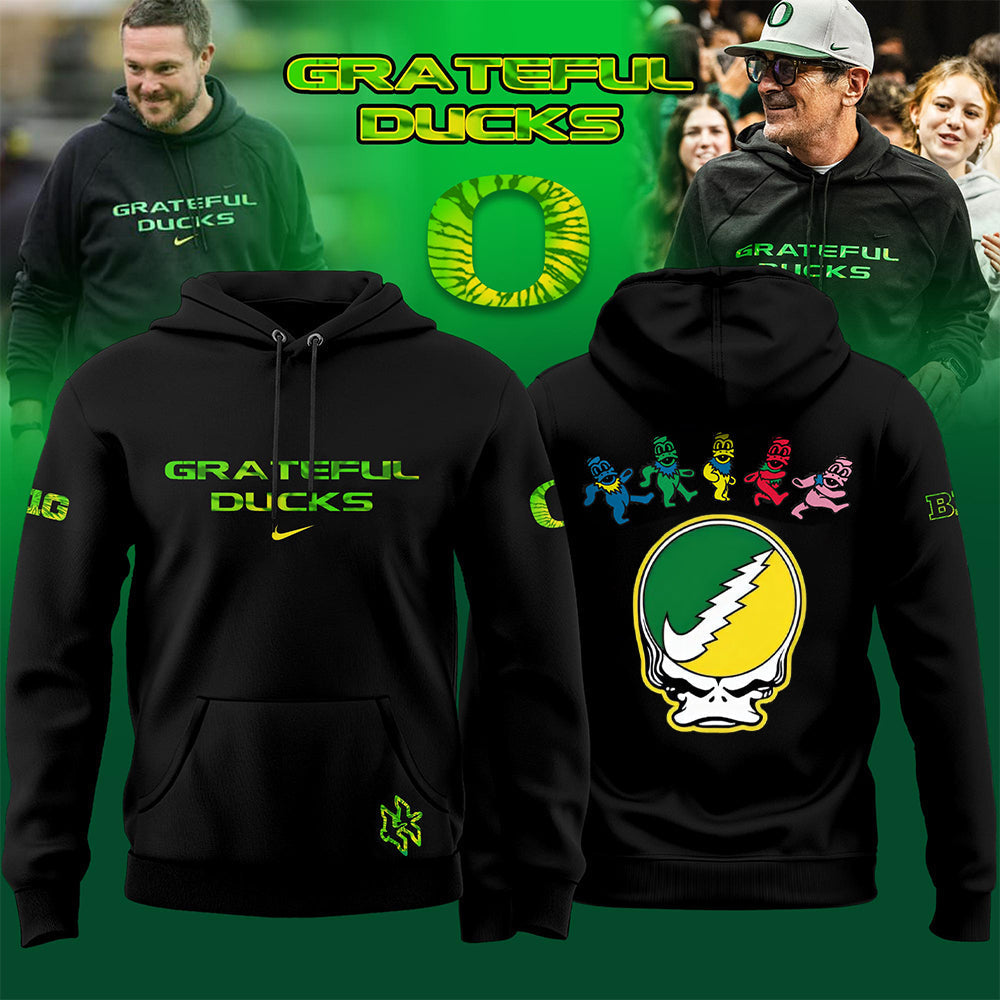 _Oregon Ducks x Grateful Dead 2025 Special Editions Hoodie