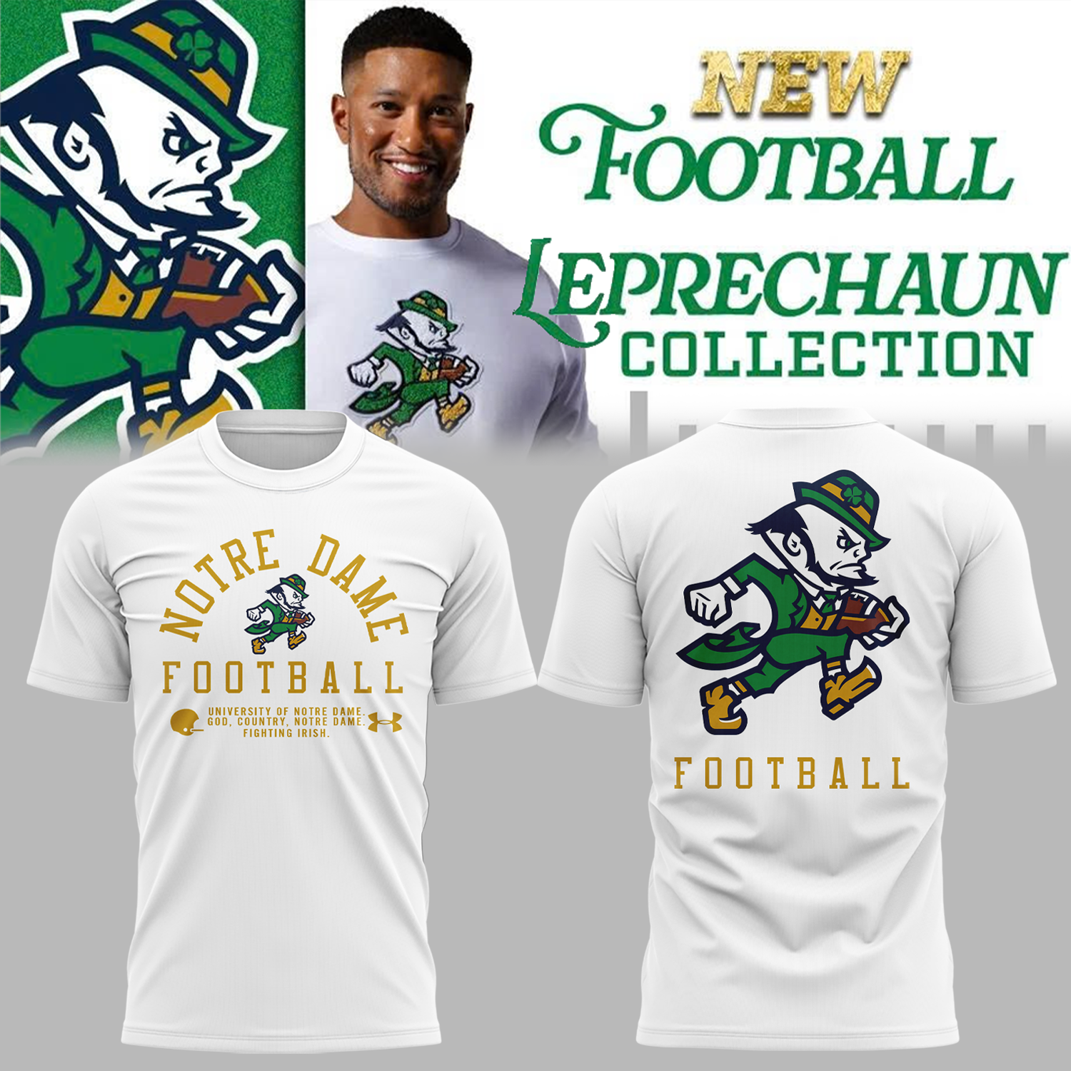 Limited Edition Irish Football Leprechaun Collection 2025 T-Shirt
