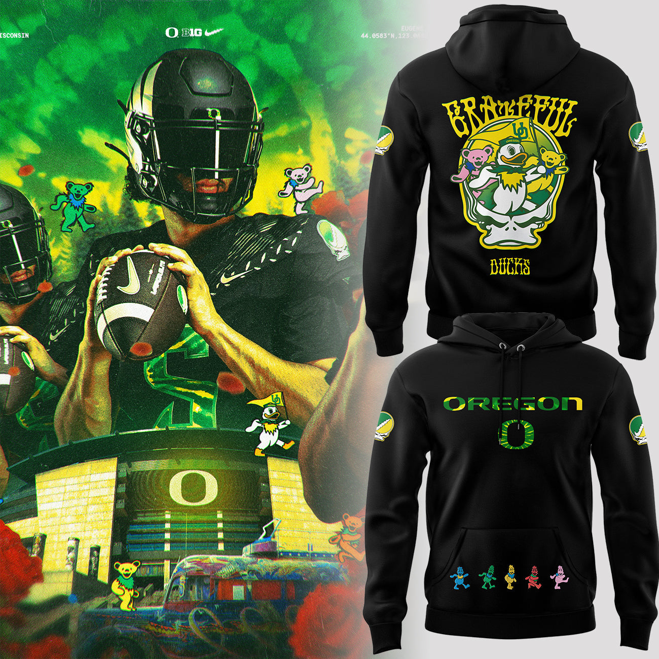 Special Edition "Grateful Ducks"� 2025 Hoodie