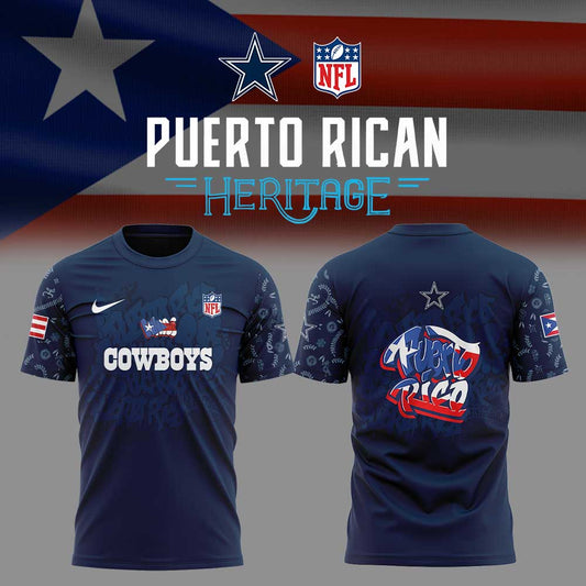 D.Cowboys Puerto Rican Heritage Combo Shirt