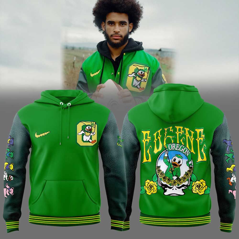 Oregon Grateful Ducks Collection Combo Hoodie V2