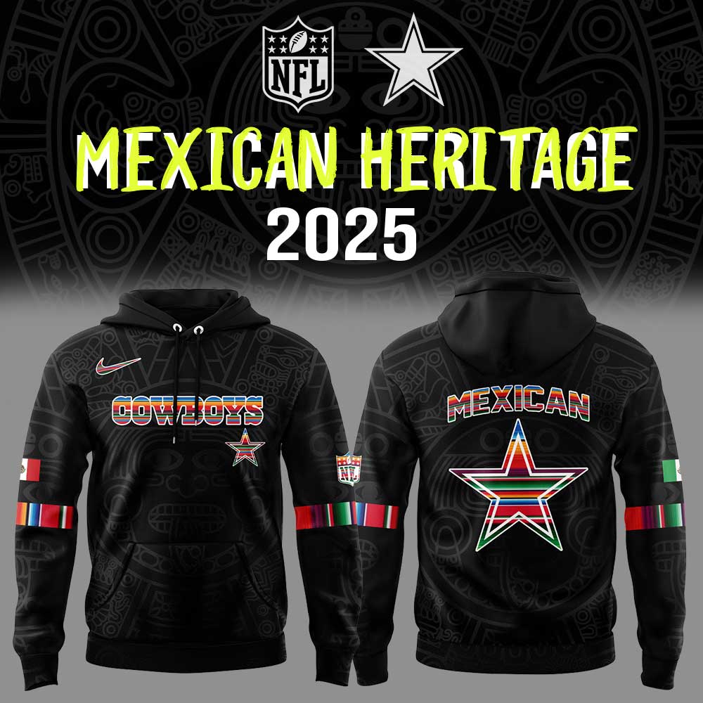 Dallas Cowboys Mexican Heritage Combo Hoodie