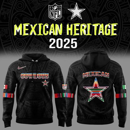 Dallas Cowboys Mexican Heritage Combo Hoodie