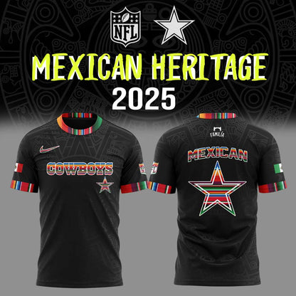 D.Cowboys Mexican Heritage Combo Shirt