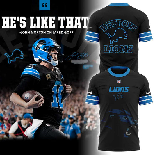 D.Lions Back in Black Limited Edition Combo Shirt V2