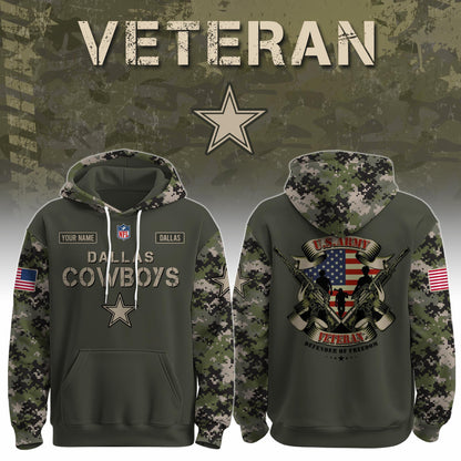 D Cowboys x Veteran Hoodie Limited Edition