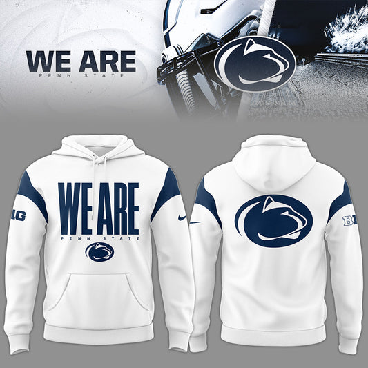 Penn State Big10 2024 Limited White Out Energy Hoodie