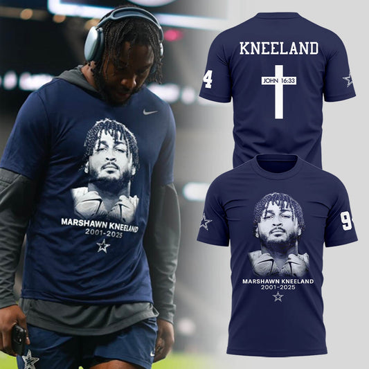 Dallas Cowboys 2025 Marshawn Kneeland Thank You Memories 2025 Combo TShirt