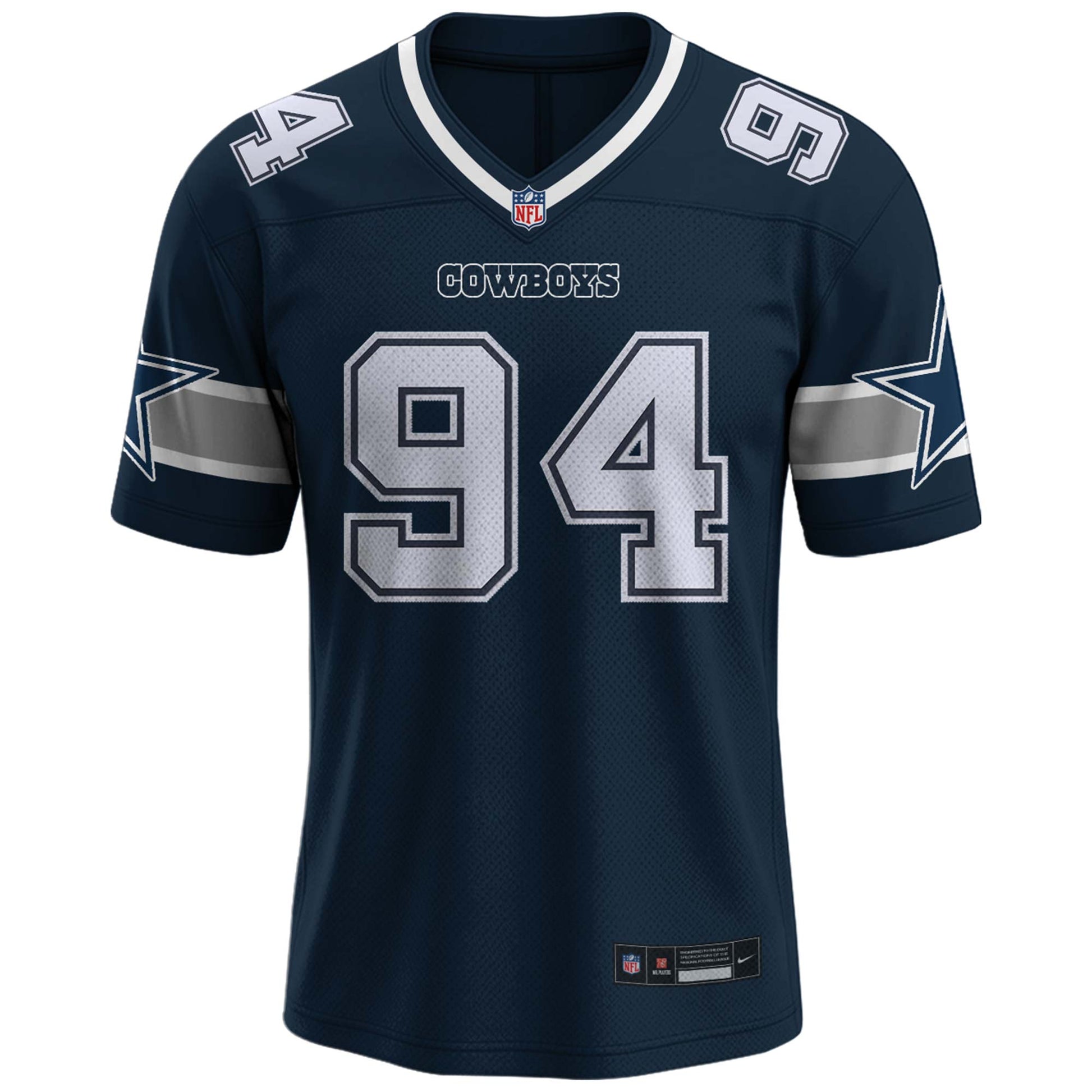 Dallas Cowboys x In Memory of Marshawn Kneeland Limited Edition White Football Jersey (Copy)