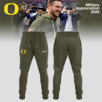 Oregon Ducks 2025 Military Appreciation Limited Edition Hoodie