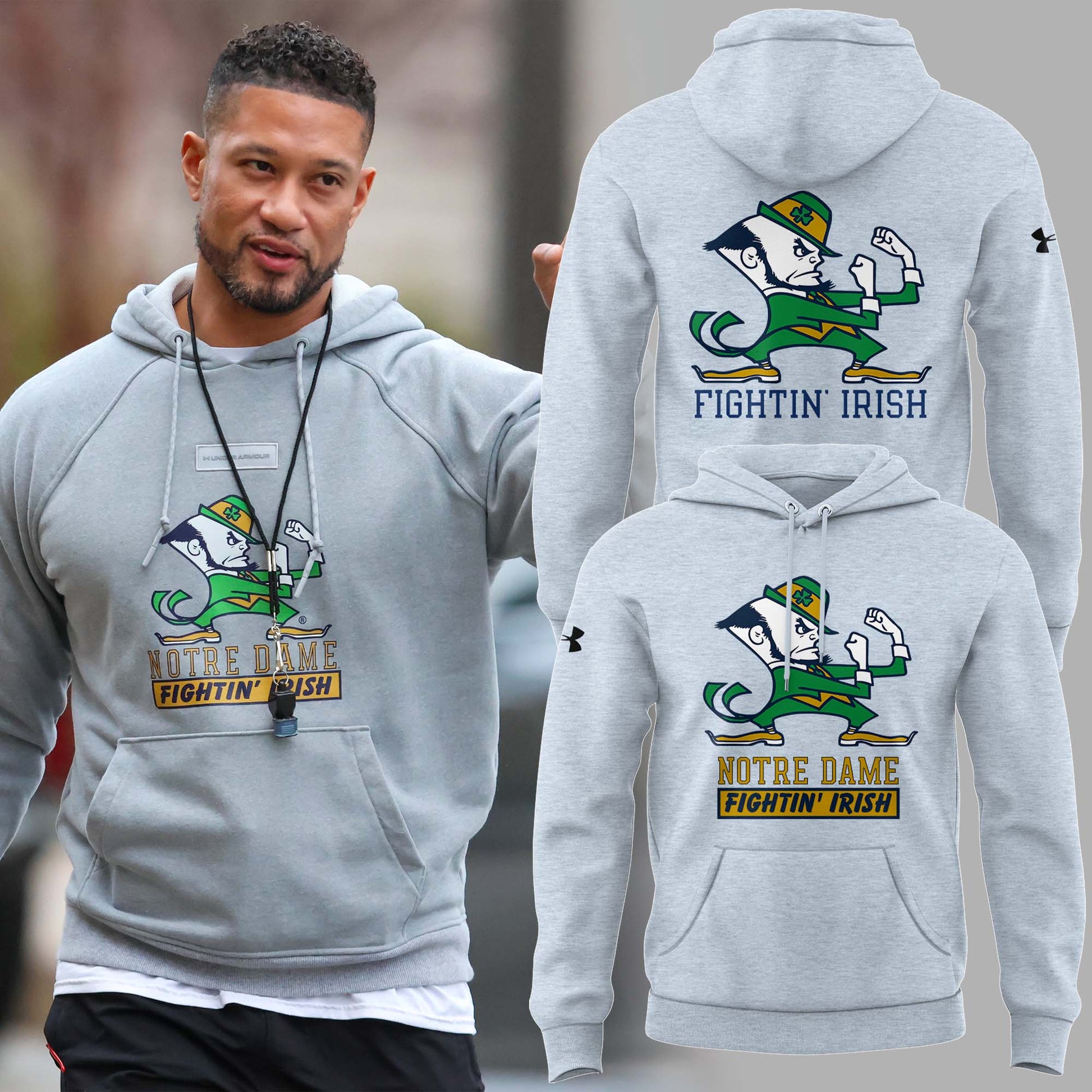 Limited Edition Notre Dame Coach Marcus Freeman Unisex Hoodie