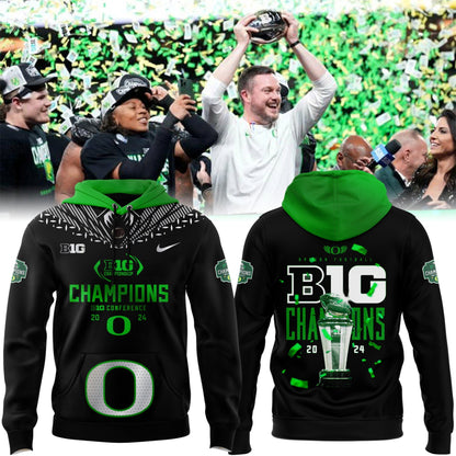 Limited Edition Oregon Ducks BIG 10 CHAMPIONS Hoodie