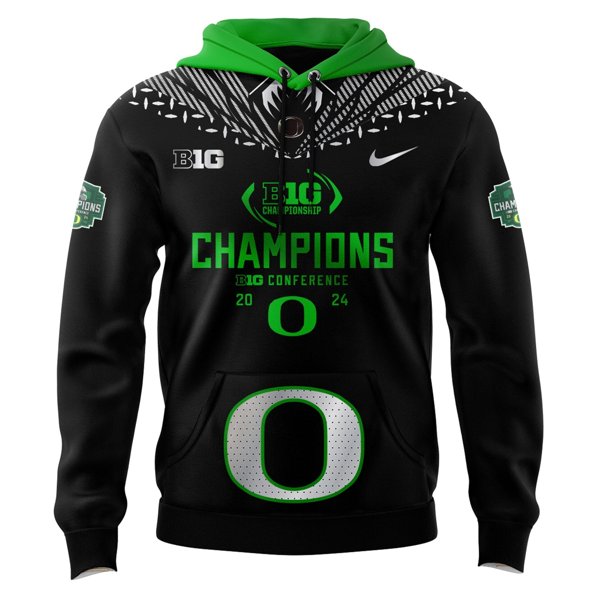 Limited Edition Oregon Ducks BIG 10 CHAMPIONS Hoodie