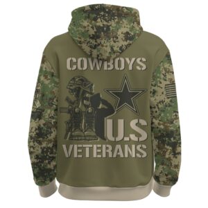 Dallas Cowboys - Veteran Day 2025 Hoodie Limited Edions