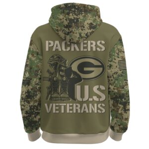 Green Bay Packers - Veteran Day 2025 Hoodie Limited Edions