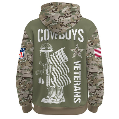 Dallas Cowboys - Veteran Day 2025 Hoodie Limited Edions