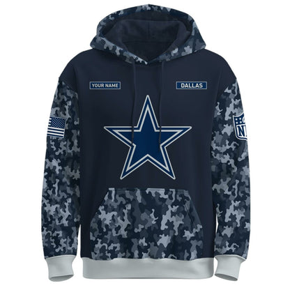 Dallas Cowboys Navy 250th Birthday Hoodie Limited Edions