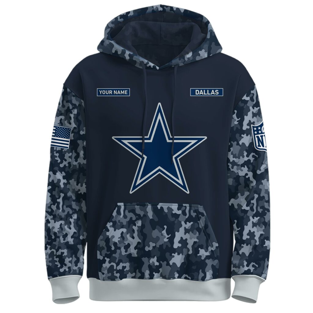 Dallas Cowboys Navy 250th Birthday Hoodie Limited Edions