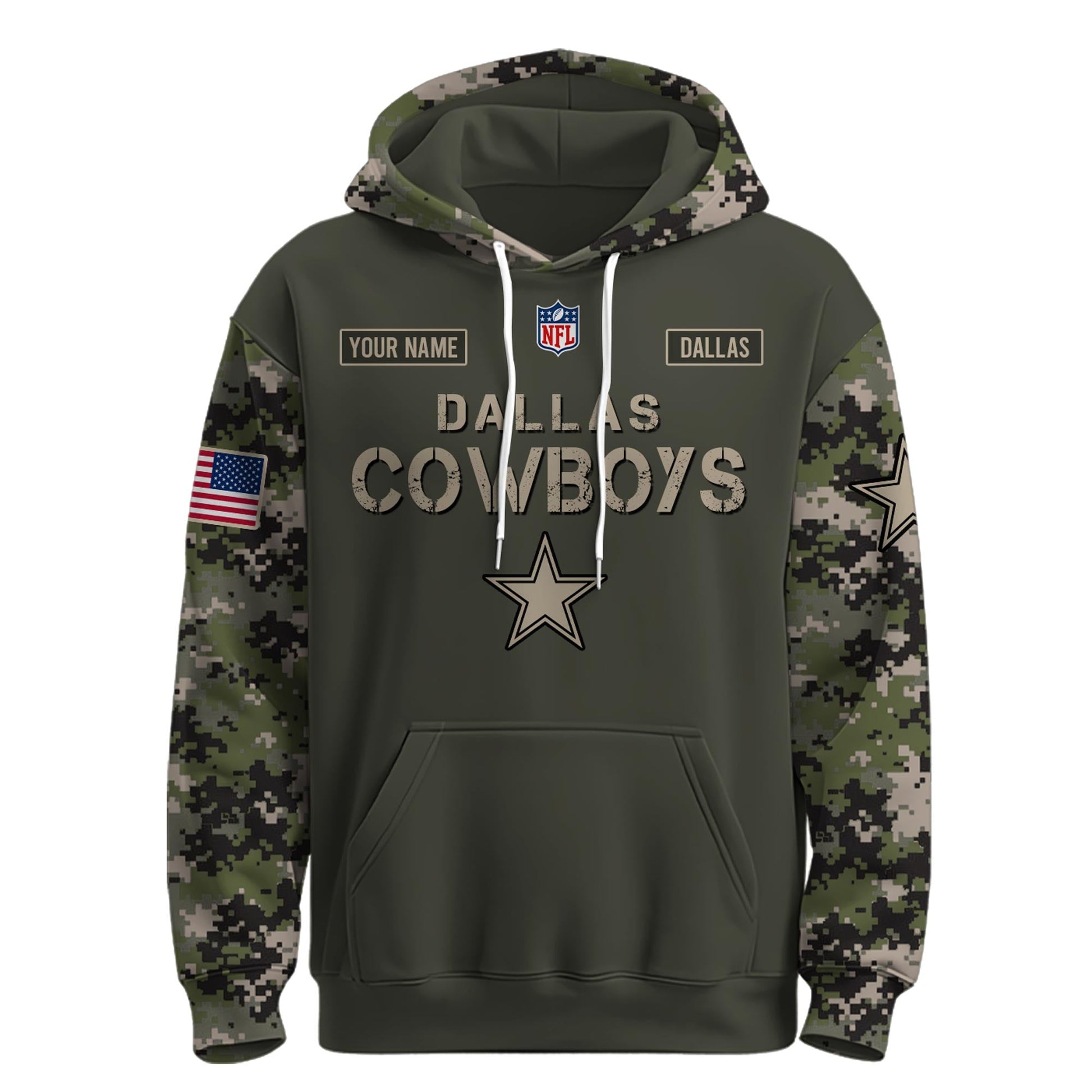 D Cowboys x Veteran Hoodie Limited Edition