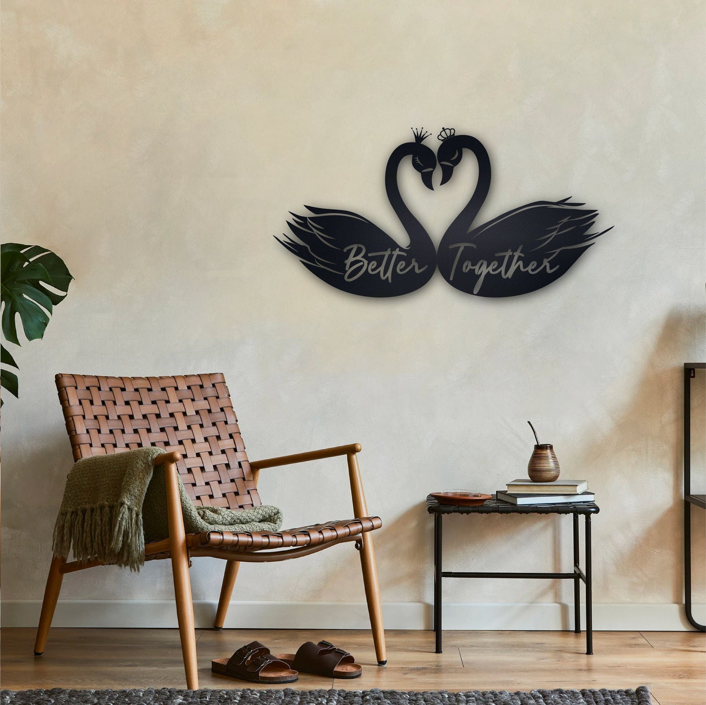 Personalized Metal Better Together Sign, Custom Metal Wall Art, Better Together Sign For Wedding, Wedding Metal Decor, Above Bed Decor