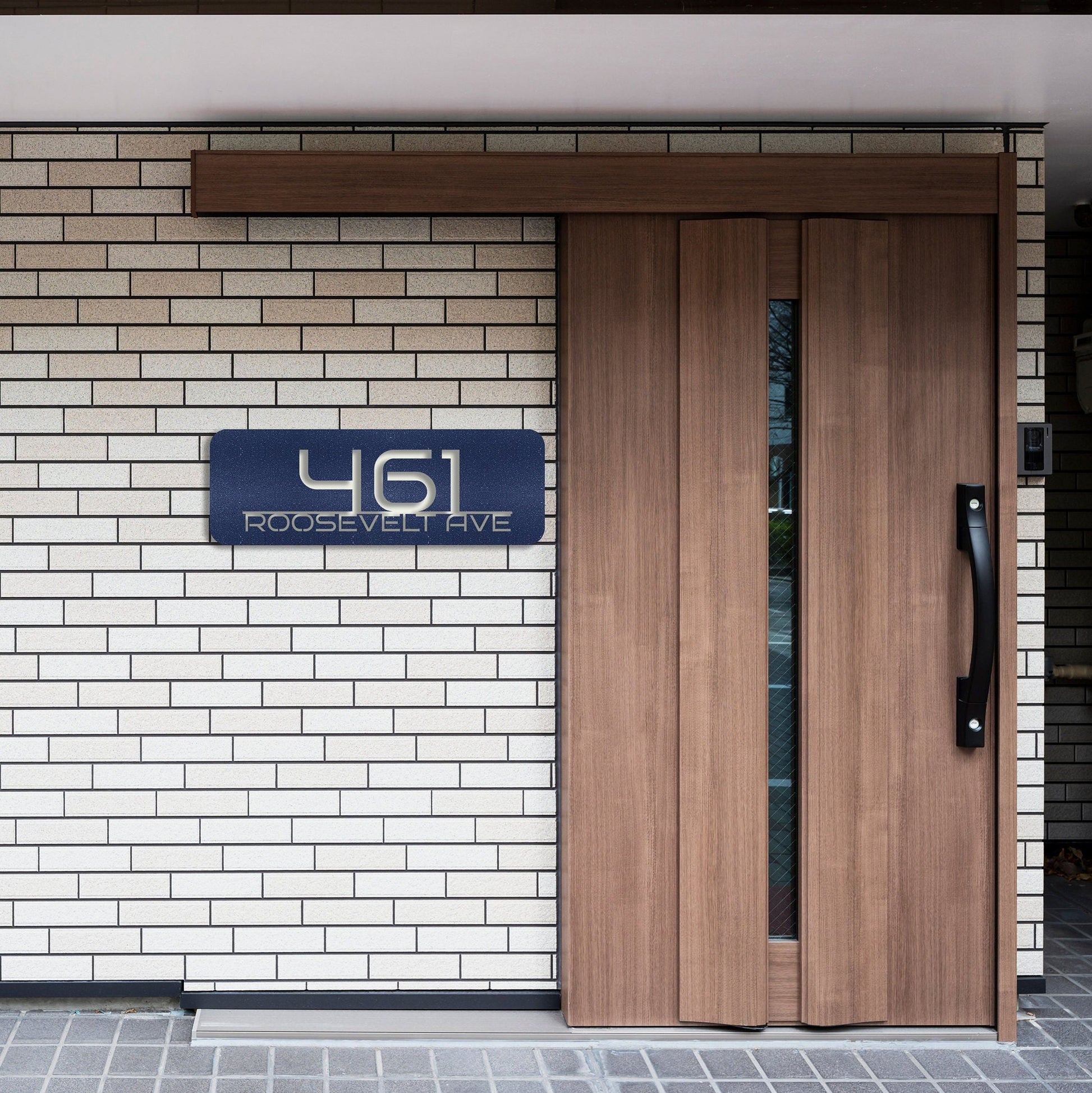 Address Sign for House, House Number, Street Sign Plaque, Address Plaque, Address Signs, Metal House Number, Custom Metal Address Sign