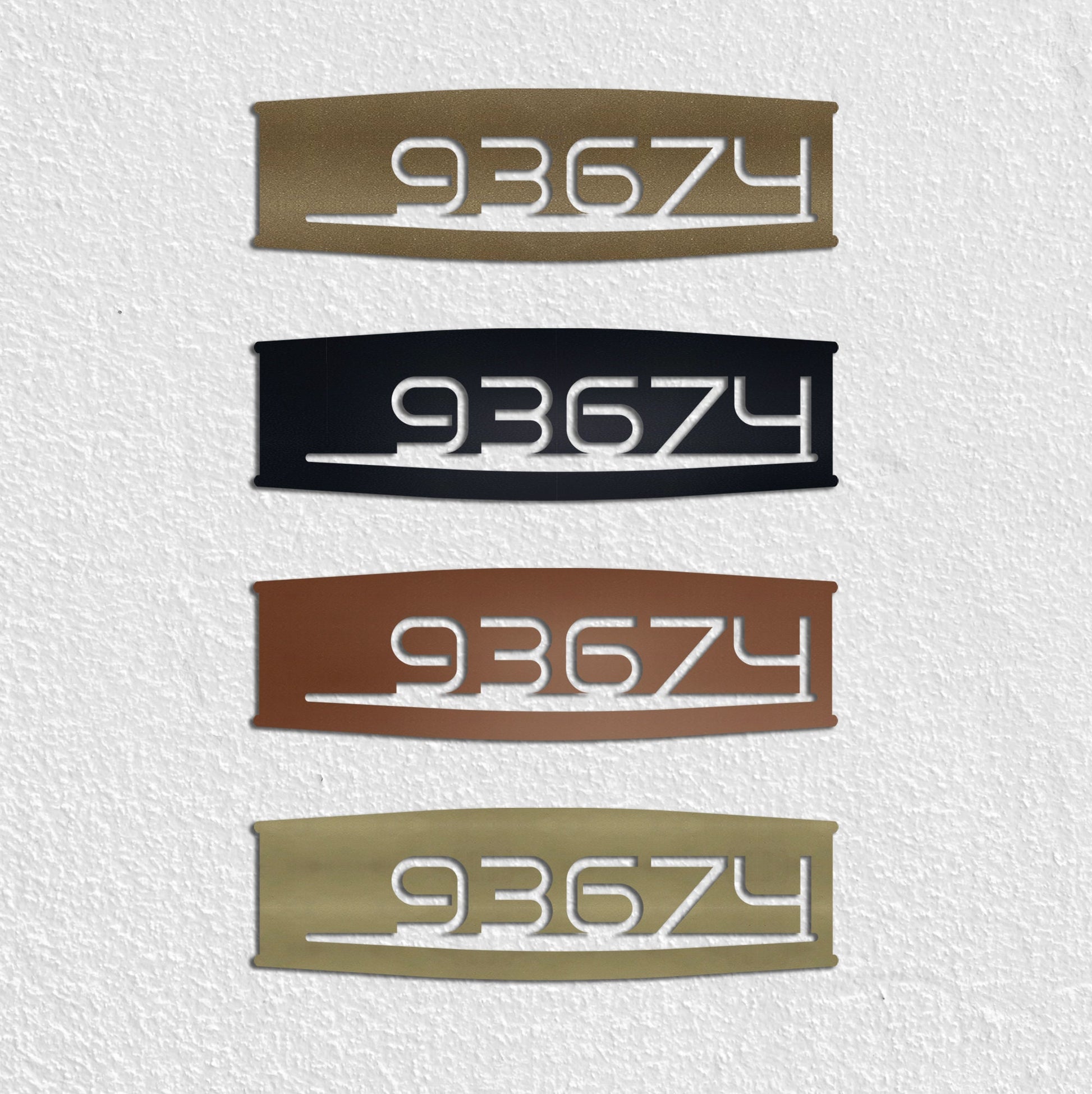 Metal House Number Plaque, Metal Address Sign, Custom House Numbers, Metal Address Plaque, Custom Address Sign, Front Porch Address Sign