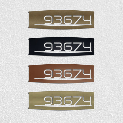 Metal House Number Plaque, Metal Address Sign, Custom House Numbers, Metal Address Plaque, Custom Address Sign, Front Porch Address Sign