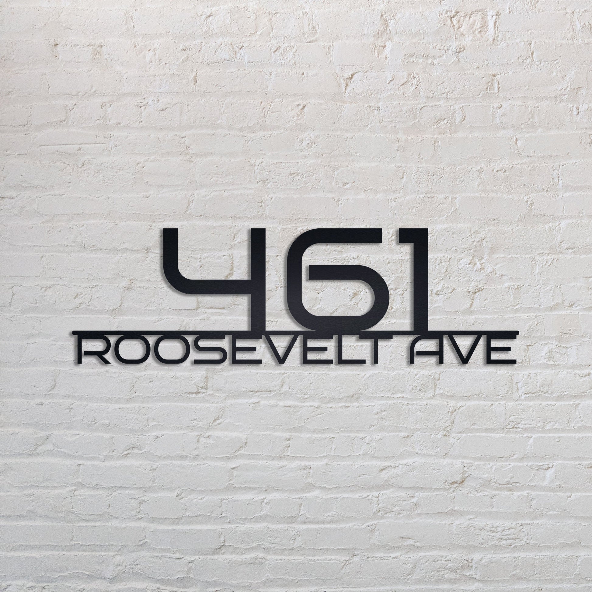 Custom Metal Address Sign for House, Metal House Number, Address Plaque, Address Signs, Housewarming Gift, Outdoor Metal Sign, House Numbers