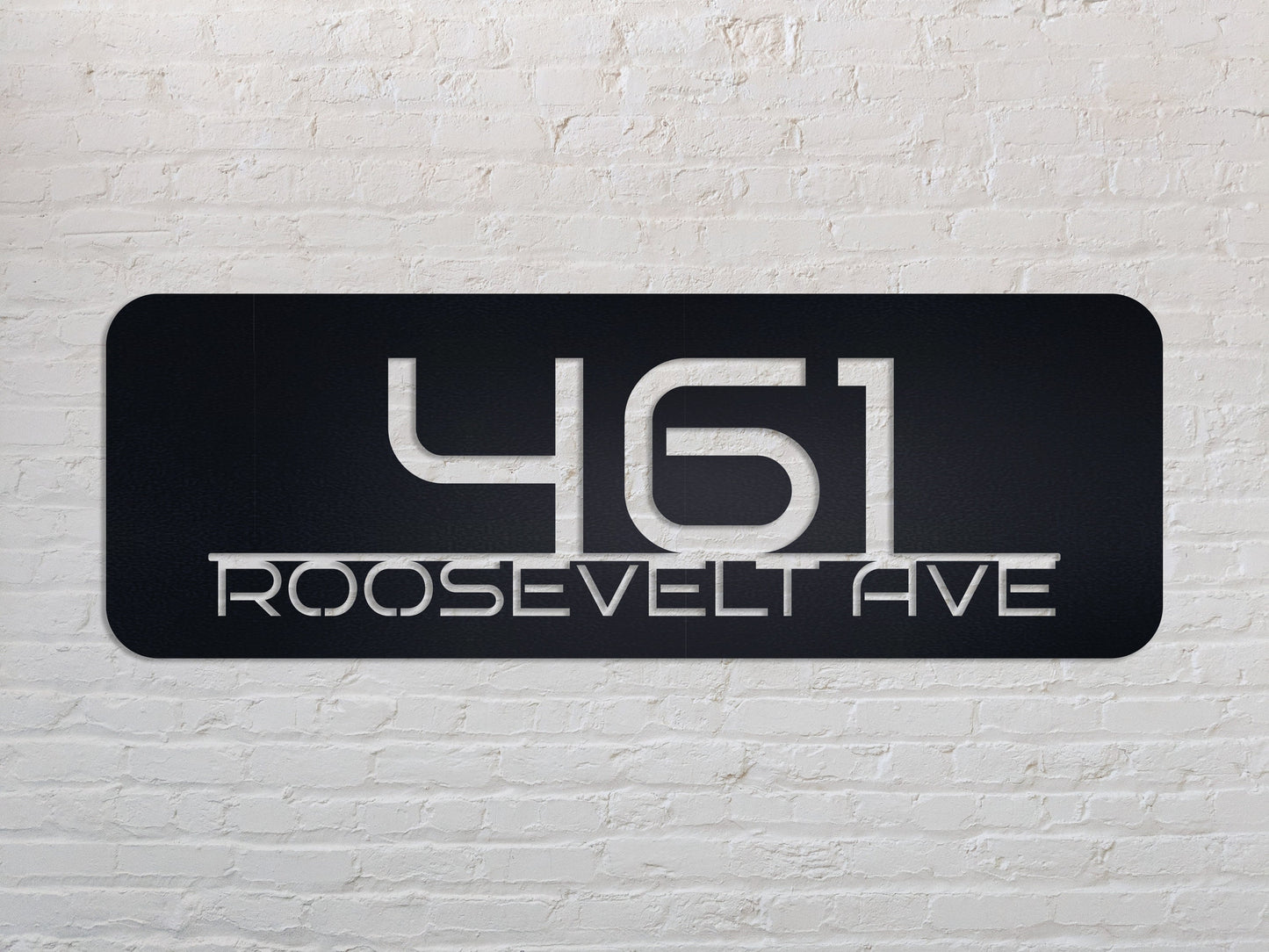 Metal Address Sign for House, House Number, Street Sign Plaque, Address Plaque, Address Signs, Metal House Number, Custom Metal Address Sign