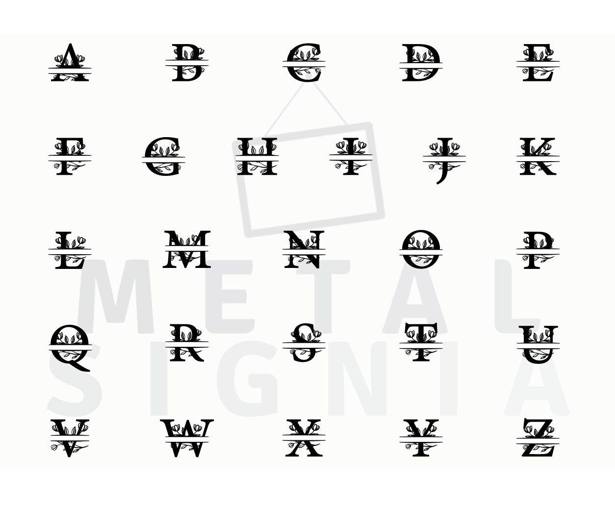 Personalized Family Name Metal Sign, Tulip Patterned Metal Sign, Last Name Sign, Custom Metal Signs, Metal Wedding Decor, Anniversary Gift