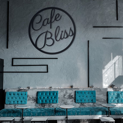 Personalized Metal Sign, Custom Logo, Custom Steel, Made to Order, Closing Gift, Metal Sign, Housewarming Gift, Wedding Monogram