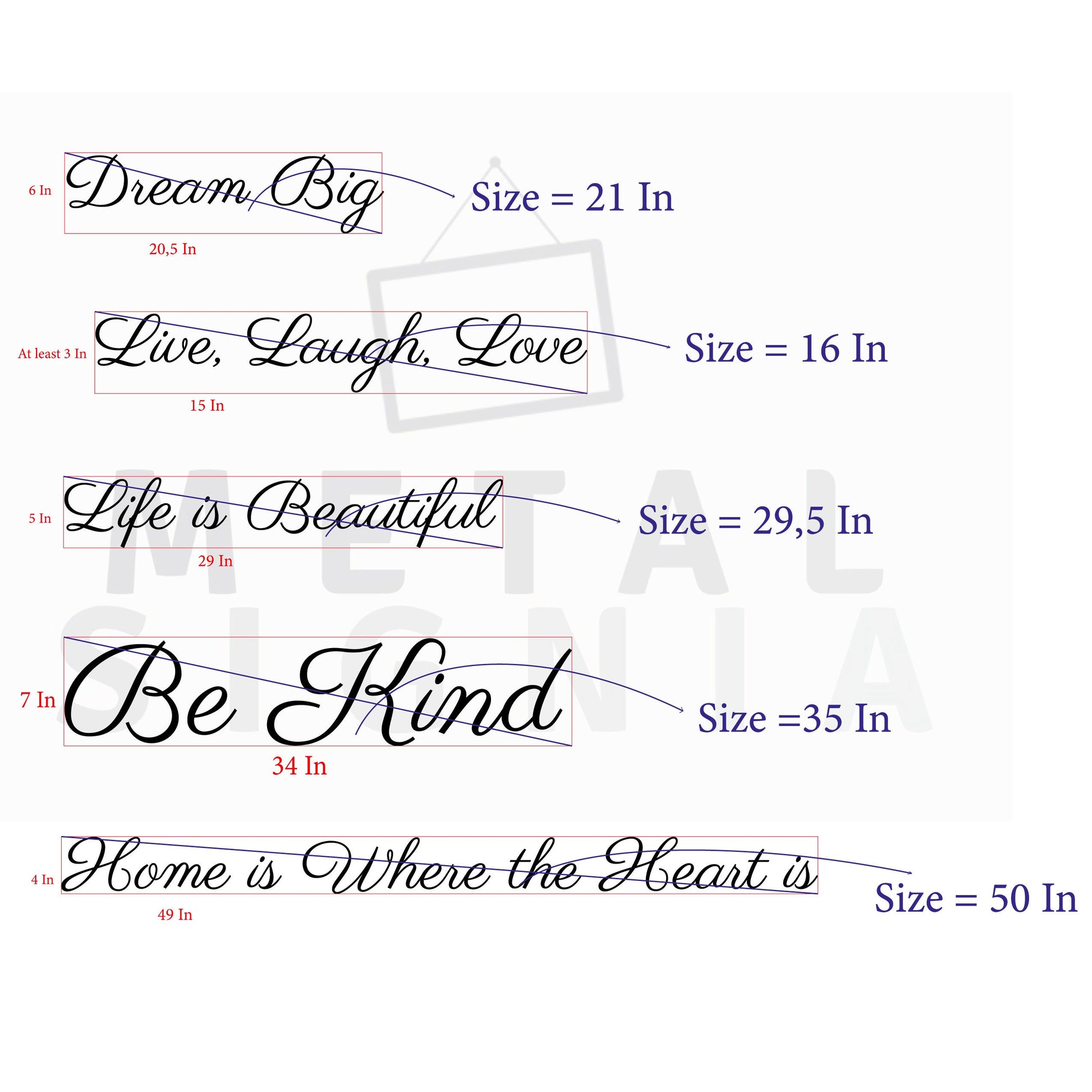 Custom Metal,2 Handwriting Family Name Your Text, Custom Gift,Custom Handwriting Metal Sign,Personalized Script Wall Decor,Custom Wall Decor