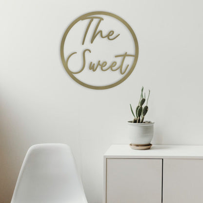 Personalized Metal Sign Custom Logo, Custom Steel, Cut to Order, Closing Gift, Metal Sign, Housewarming Gift, Wedding Monogram, Anniversary