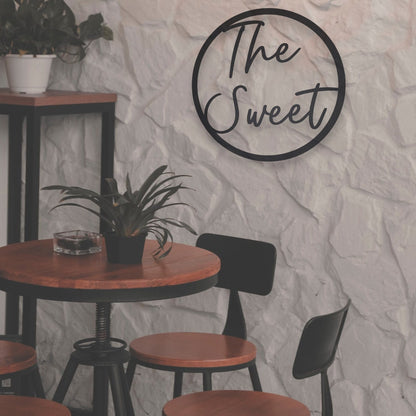 Personalized Metal Sign Custom Logo, Custom Steel, Cut to Order, Closing Gift, Metal Sign, Housewarming Gift, Wedding Monogram, Anniversary