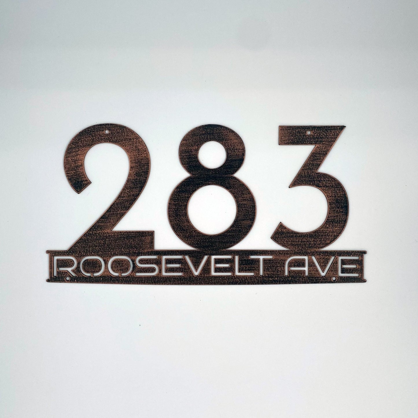 Personalized Metal Address Sign, Modern Address Sign, Realtor Gift Idea, Address Sign, Address, Address Sign for Porch, Metal Yard Sign