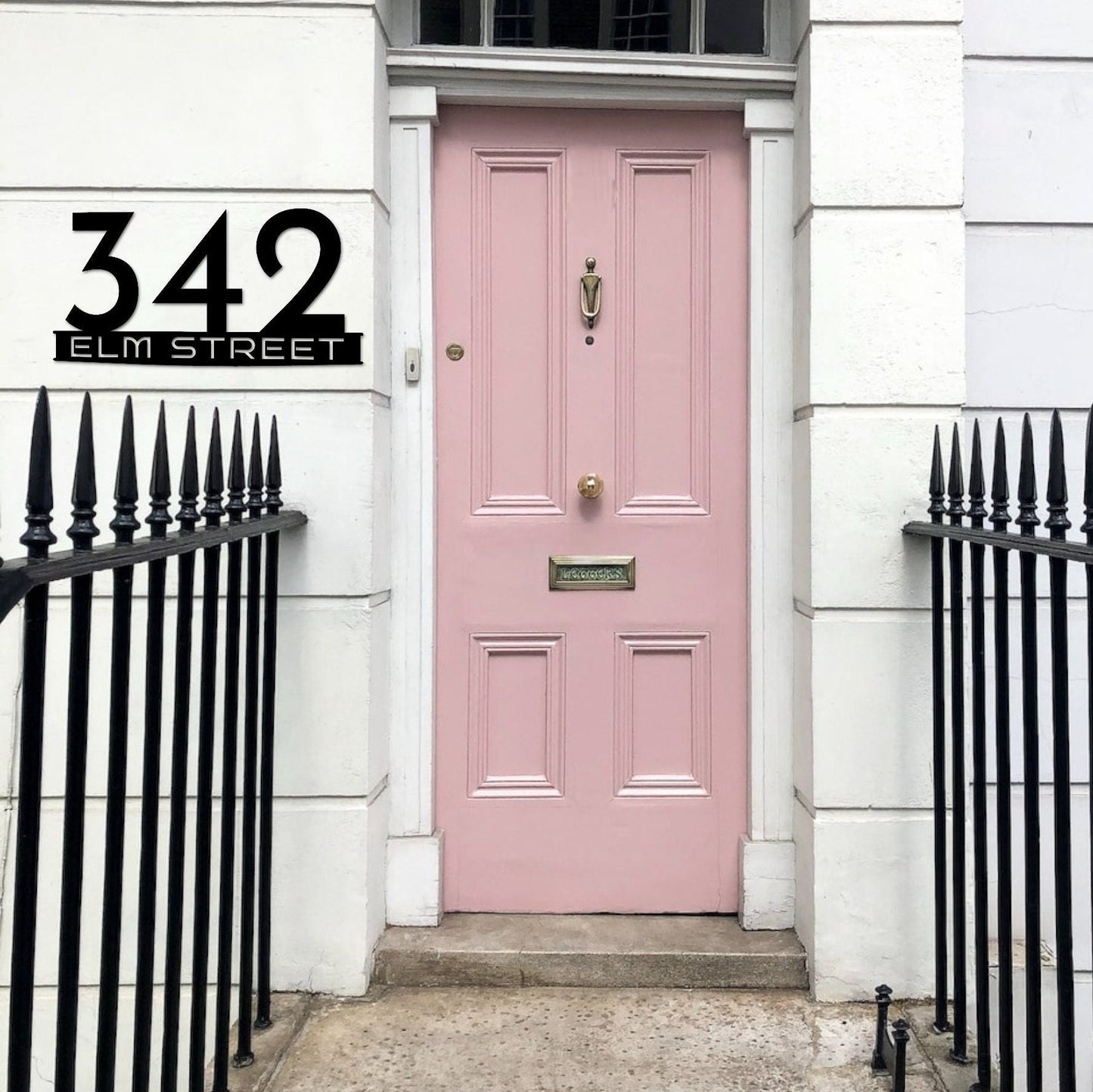 Personalized Metal Address Sign, Modern Address Sign, Realtor Gift Idea, Address Sign, Address, Address Sign for Porch, Metal Yard Sign