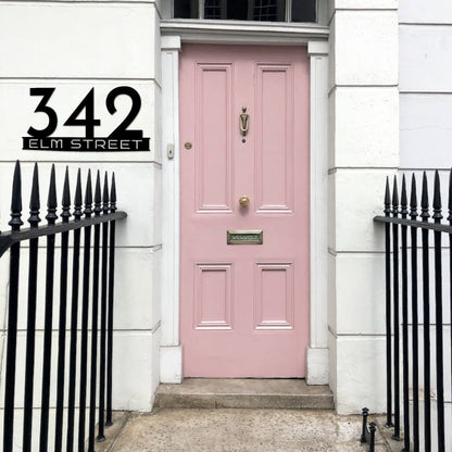 Personalized Metal Address Sign, Modern Address Sign, Realtor Gift Idea, Address Sign, Address, Address Sign for Porch, Metal Yard Sign