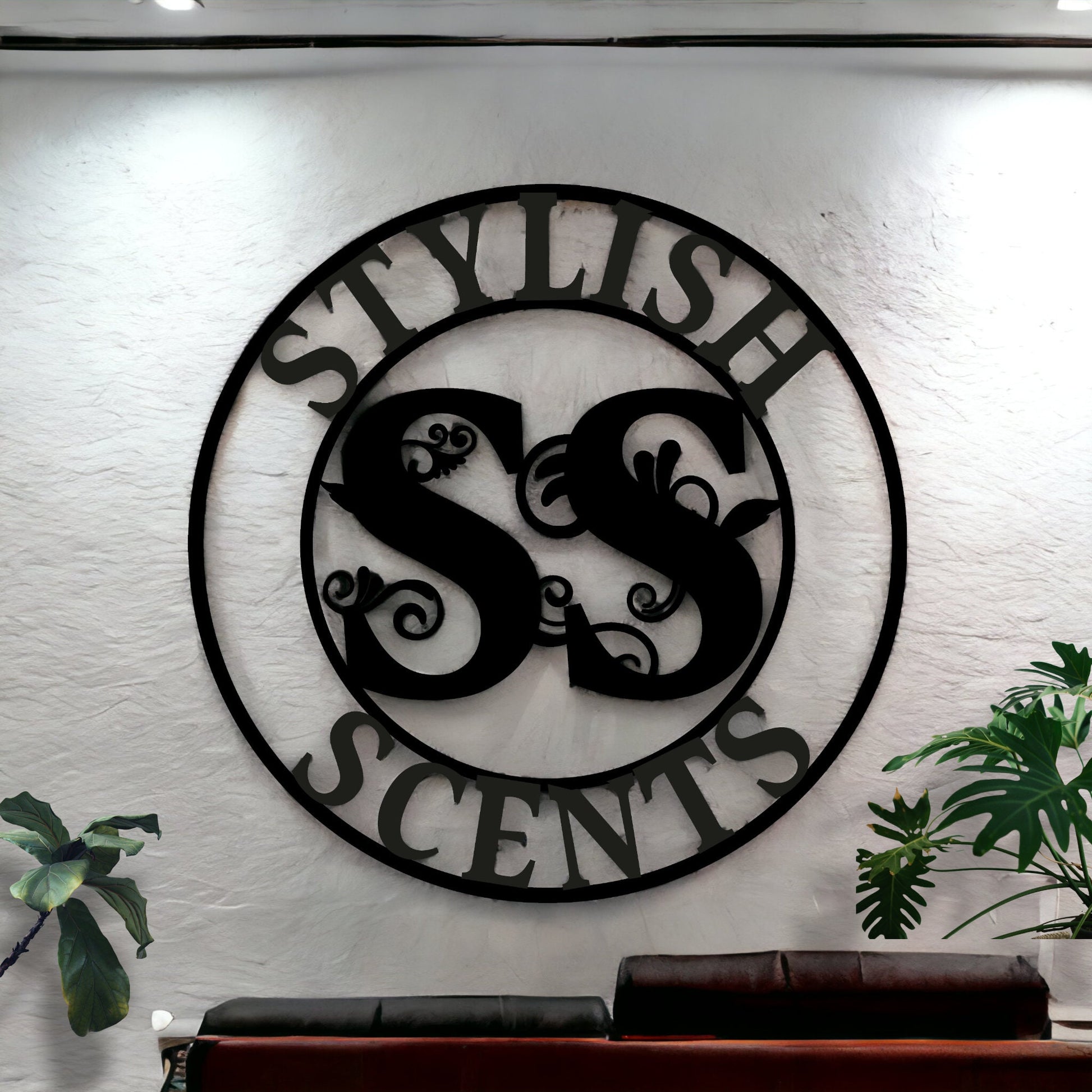 Custom Metal Business Sign, Custom Name Sign, Personalized Metal Wall Art,  Metal Initial Door Hanger, Wedding Signs, Your Text Sign