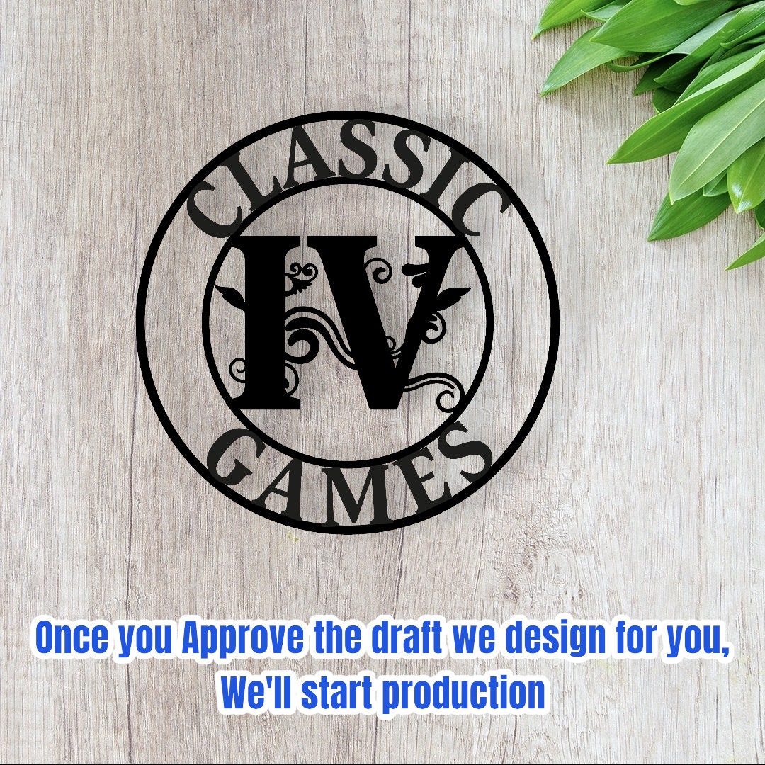 Custom Metal Business Sign, Custom Name Sign, Personalized Metal Wall Art,  Metal Initial Door Hanger, Wedding Signs, Your Text Sign