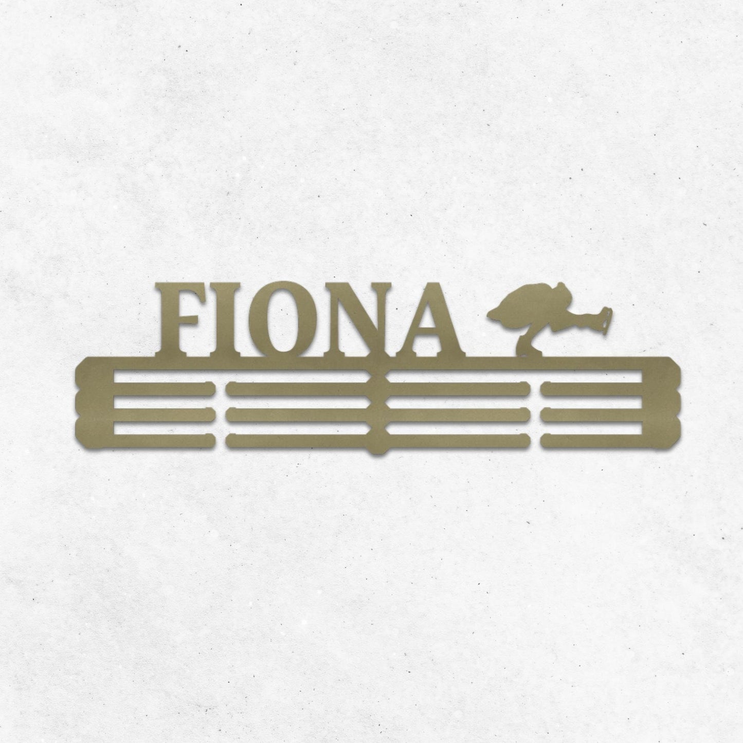 Skating Medal Holder, Figure Skater Medal Hanger, Custom Medal Display, Custom Skater Gifts, Personalized Medal Holder, Sports Medal Holder