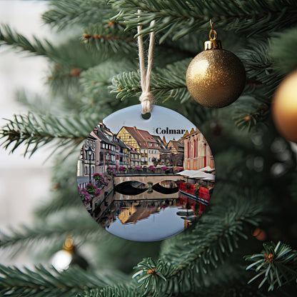 Colmar Ornament, Christmas Ornament, Colmar Gift, Christmas Gift, Christmas Decor, Colmar Souvenir, Colmar Travel, Travel Gift, Xmas Tree