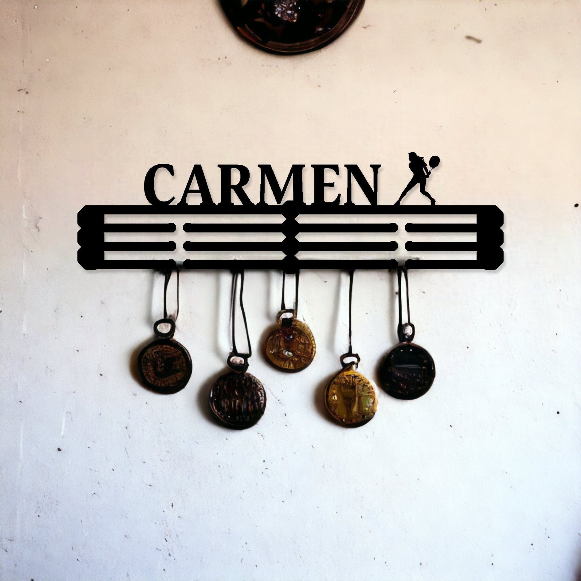 Skating Medal Holder, Figure Skater Medal Hanger, Custom Medal Display, Custom Skater Gifts, Personalized Medal Holder, Sports Medal Holder