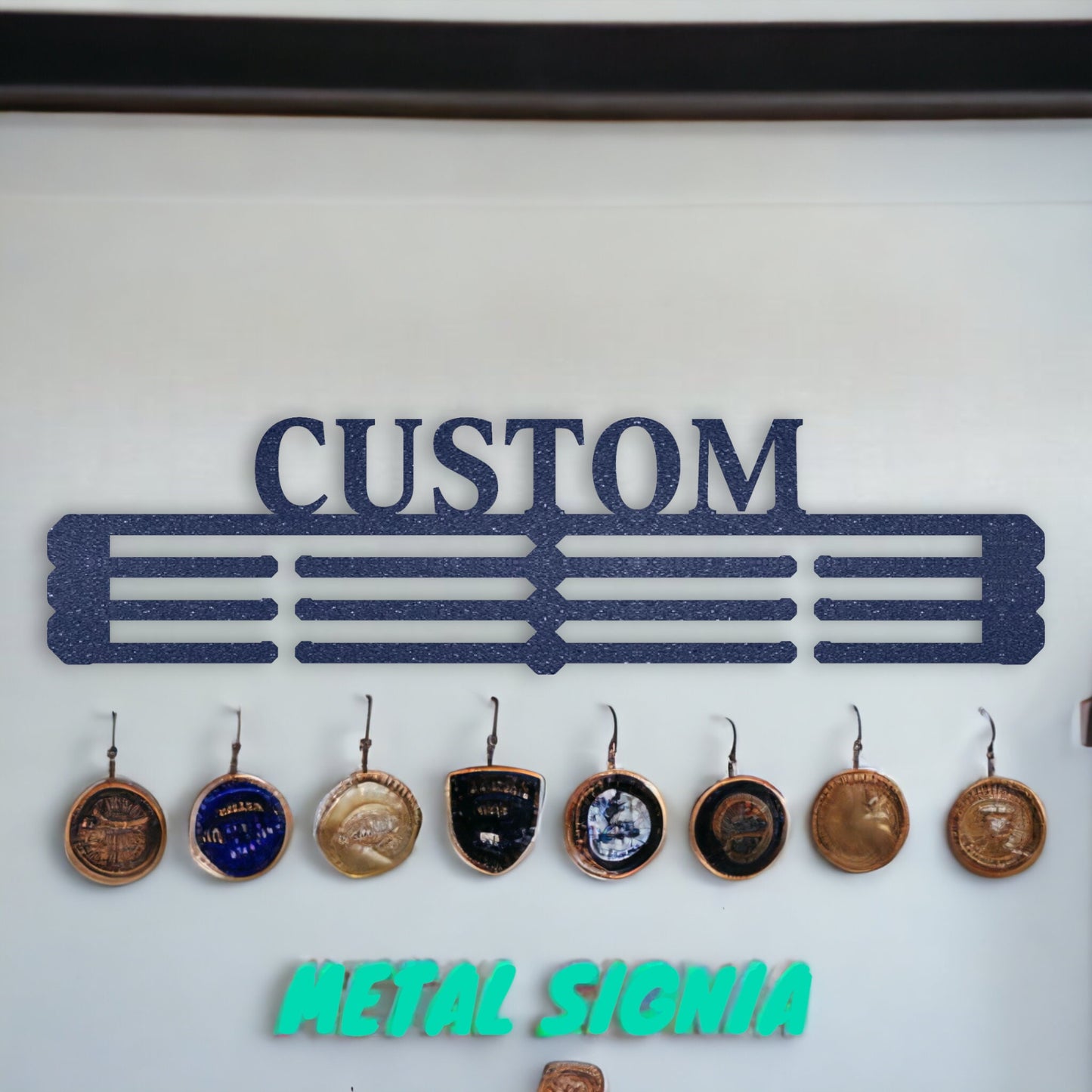 Skating Medal Holder, Figure Skater Medal Hanger, Custom Medal Display, Custom Skater Gifts, Personalized Medal Holder, Sports Medal Holder