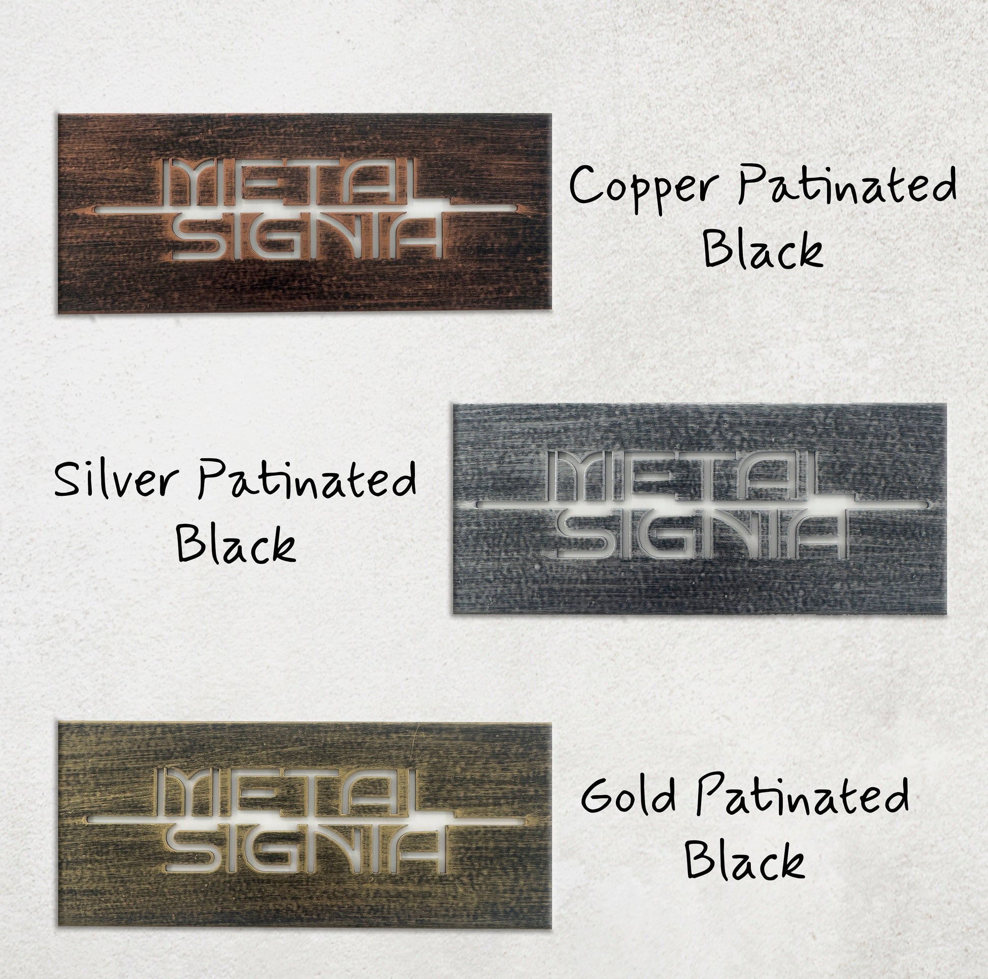 Custom Name Metal Sign, Gifts for Him Her, Metal Wall Art, Stylish Metal Initial Door Hanger